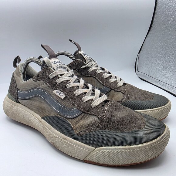 Vans Ultrarange Mens Size 10 Gray Athletic Shoes Lightweight Casual Sneakers - Picture 1 of 13